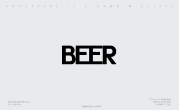 Beer Font
