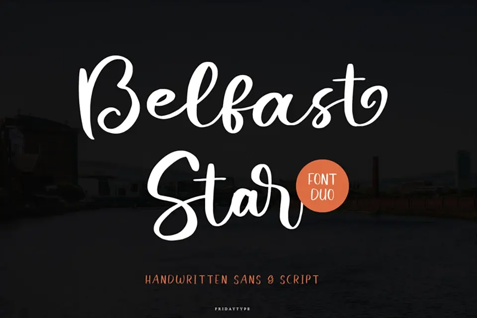 Belfast Star Sans Font