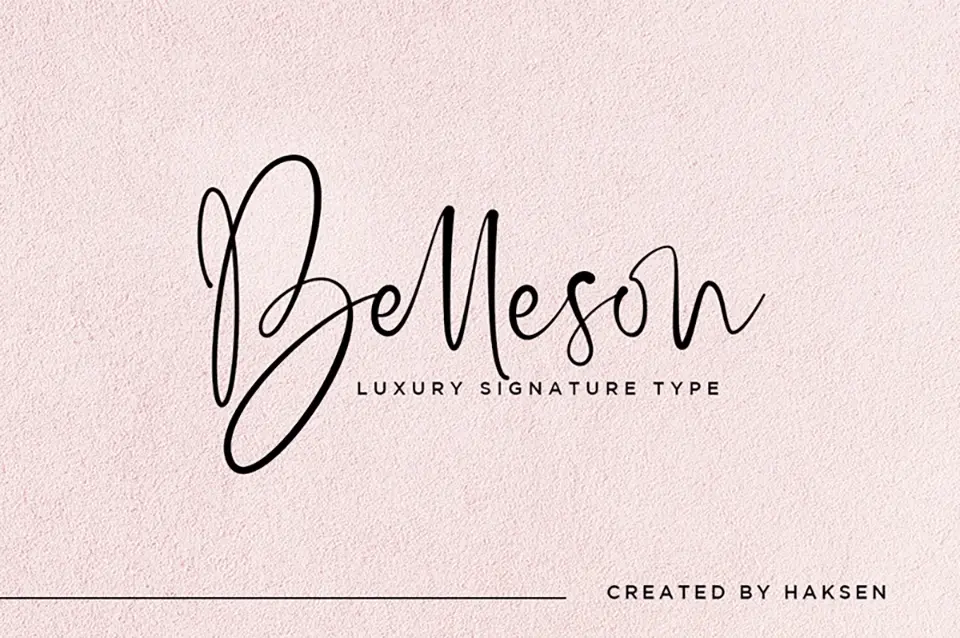 Belleson Font