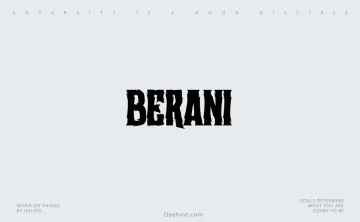 Berani Font