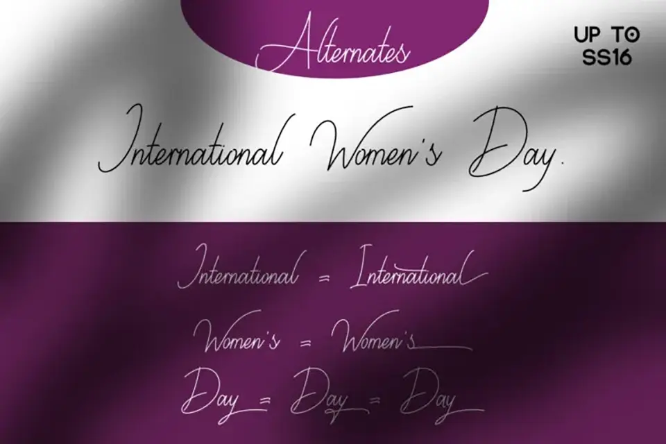 Berlin Signature Font