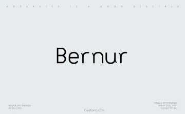 Bernur Font