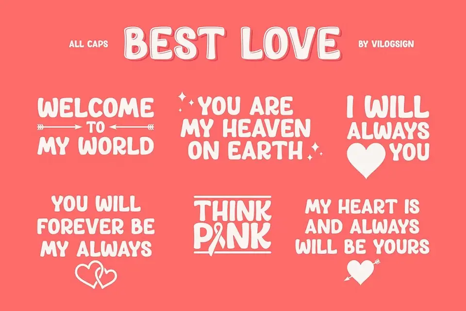 Best Love Font