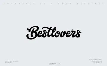 Bestlovers Font