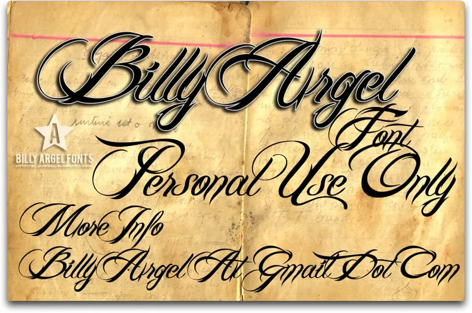 Billy Argel Font Font