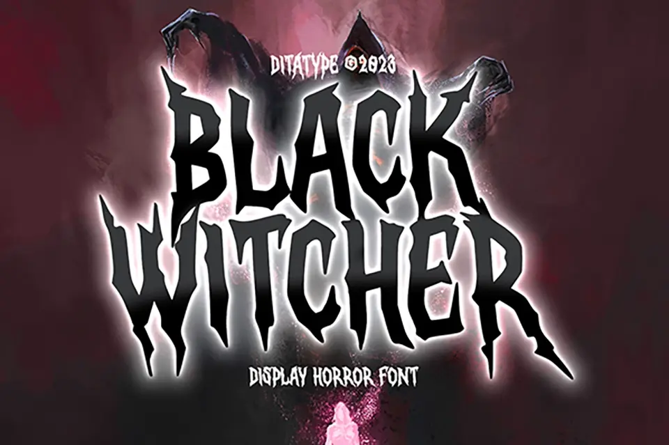 Black Witcher Font