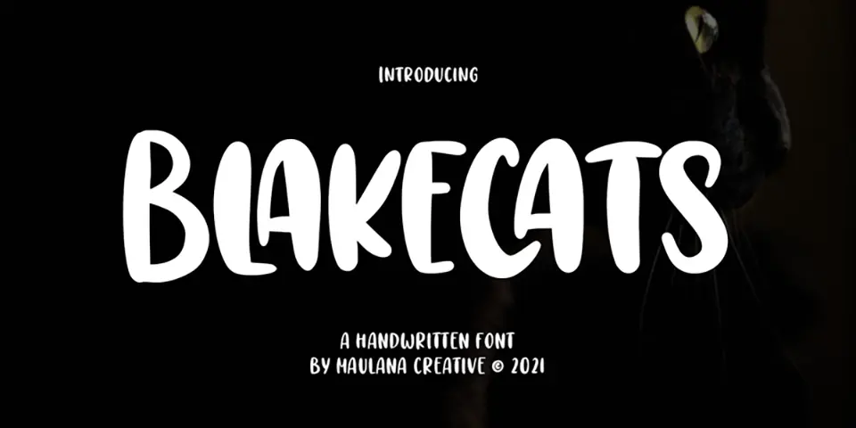 Blakecats Font