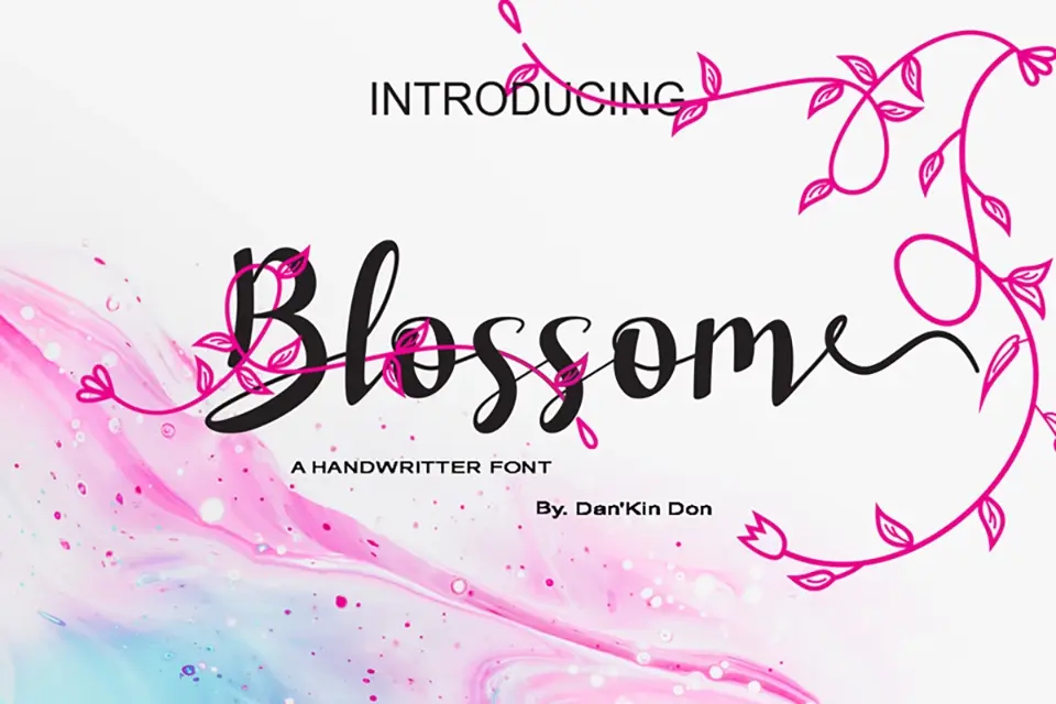 Blossom Font