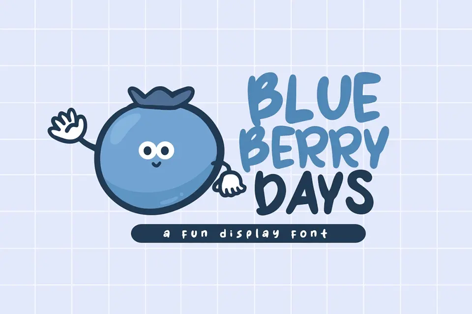 Blueberry Days Font