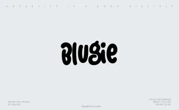 Blugie Font