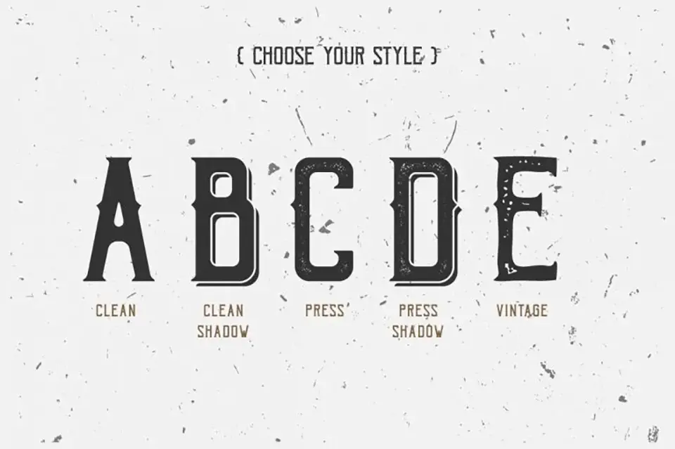 Bohem Vintage Font