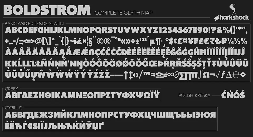 Boldstrom Font