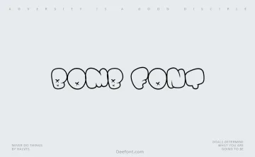Bomb Font Font