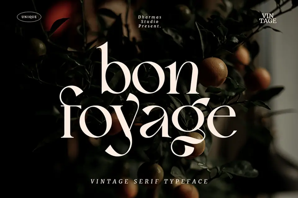 Bon Foyage Font