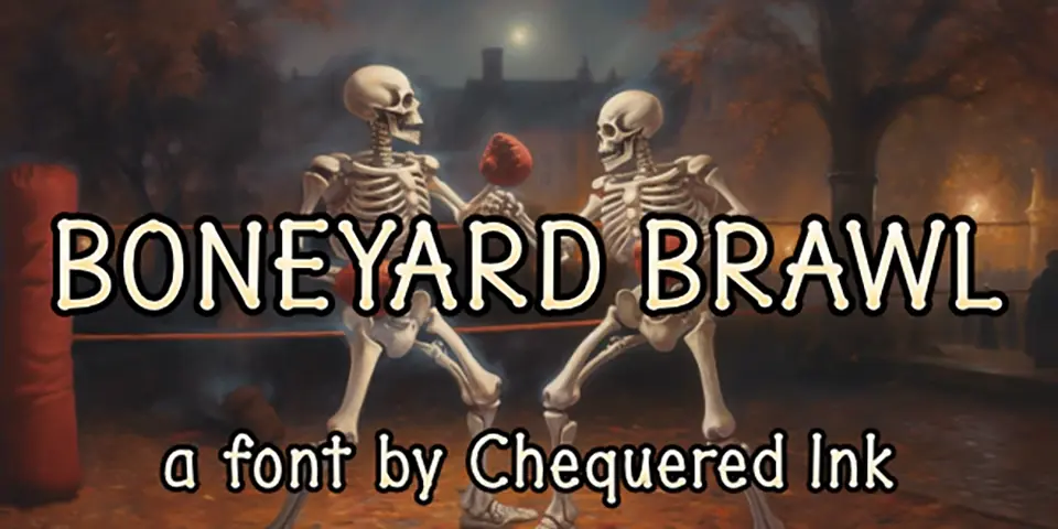 Boneyard Brawl Font