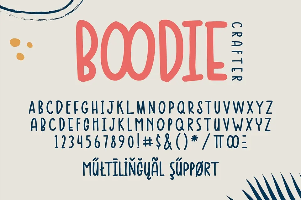 Boodie Crafter Font
