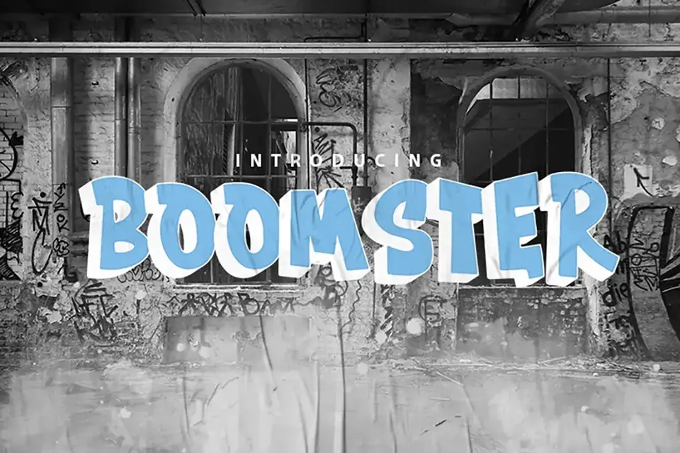 Boomster Graffiti Font