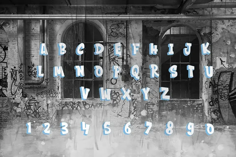 Boomster Graffiti Font