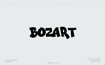 Bozart Font