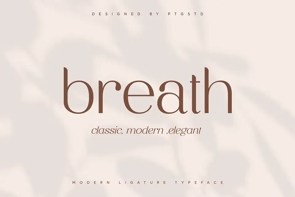 Breath Font