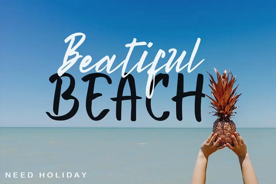 Bright Sunshine Cap Font