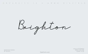 Brighton Font