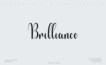 Brilliance Font