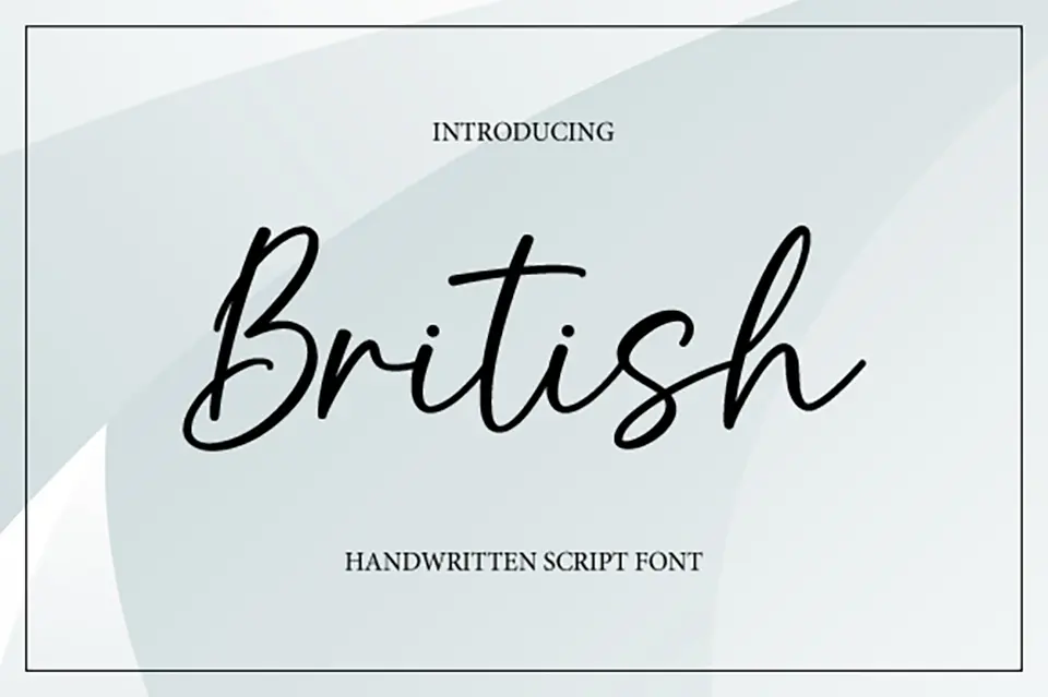 British Font