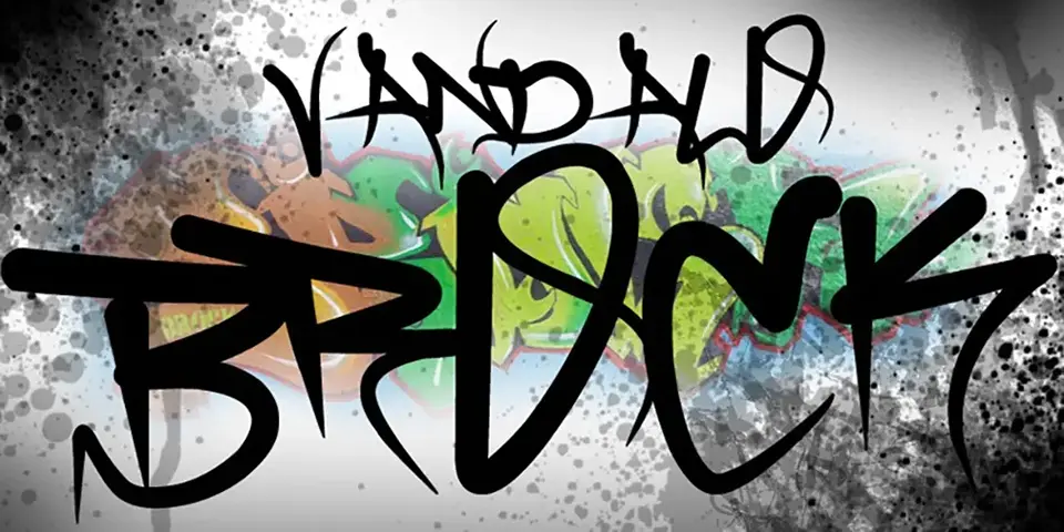 Brock Vandalo Font