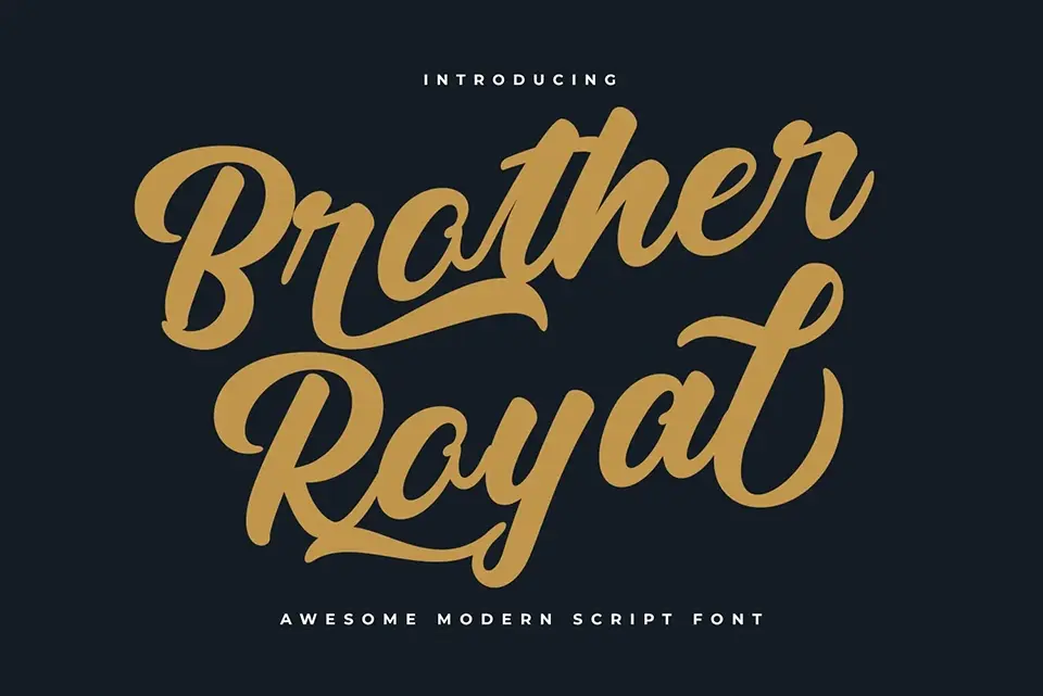 Brother Royal Font