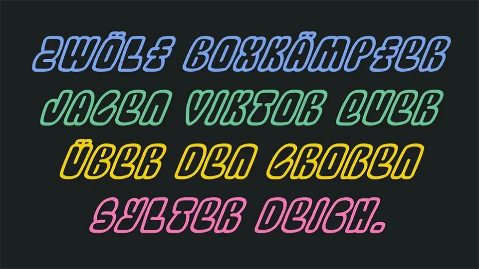 Bubblez Graffiti Font