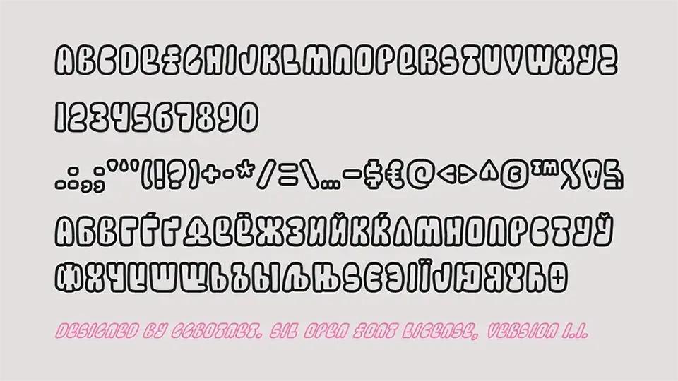 Bubblez Graffiti Font