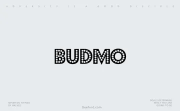 Budmo Font