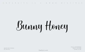 Bunny Honey Font