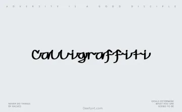 Calligraffiti Font