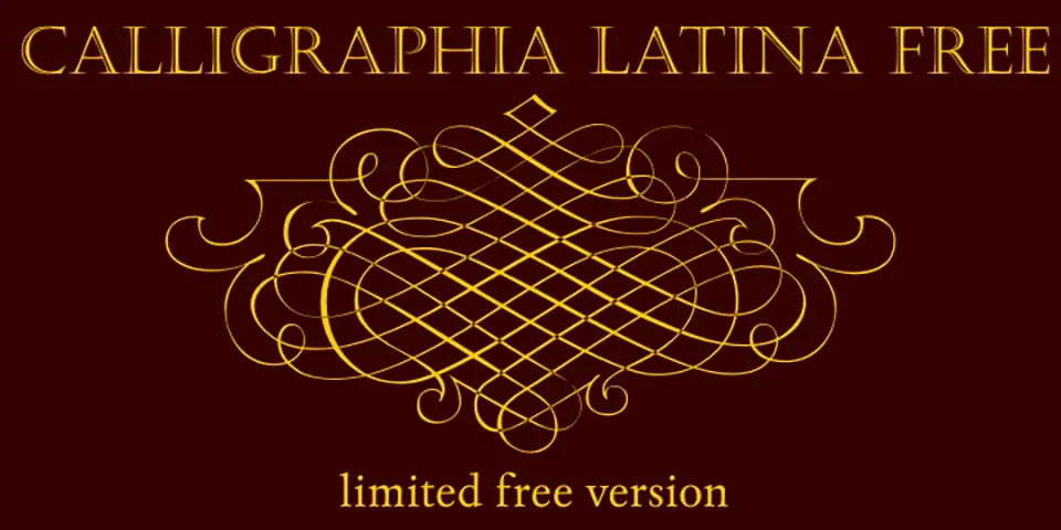 Calligraphia Latina Font