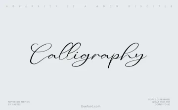Calligraphy Font