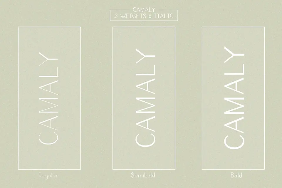 Camaly Font
