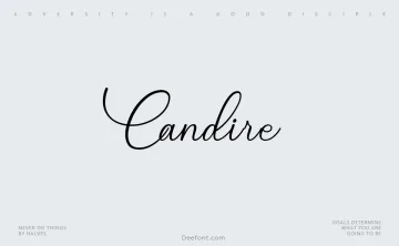 Candire Font