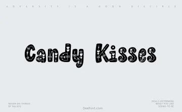 Candy Kisses Font