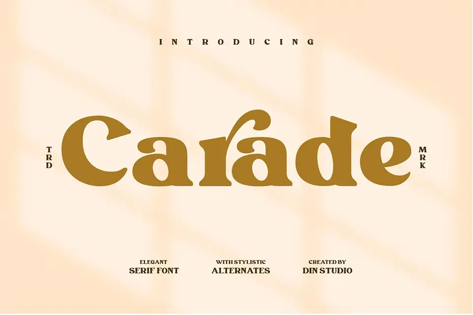 Carade Font