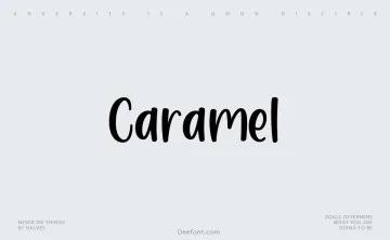 Caramel Font