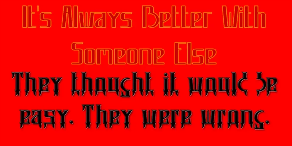 Carannorov Sigil Font