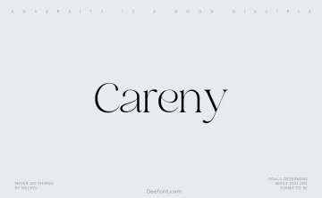 Careny Font
