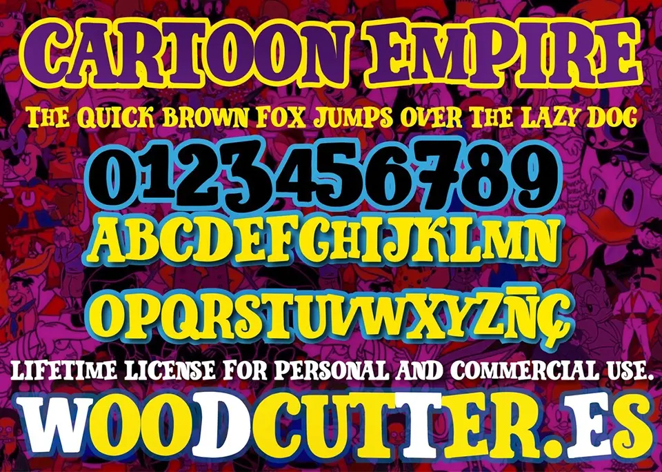 Cartoon Empire Font
