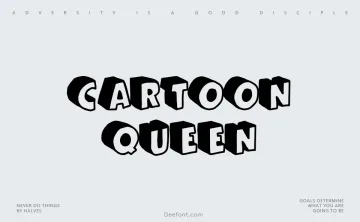 Cartoon Queen Font