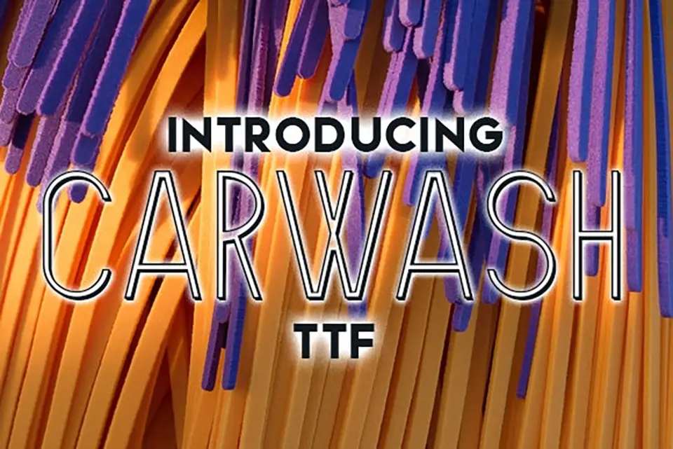 Carwash Font