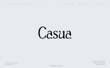 Casua Font