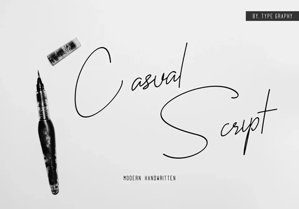 Casual Script Font