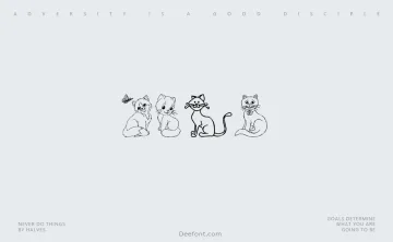Cats Font